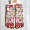 5-Toes-socks-with-toes-print-Usagi-to-Kame