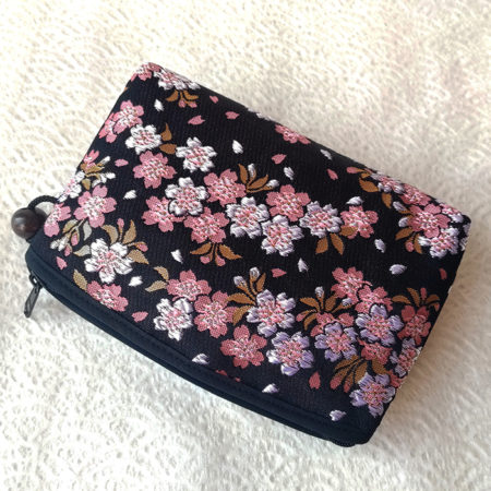 Kimono-pouch-Black-sakura
