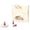 Sakura Incense Corns & Cat Plate Set