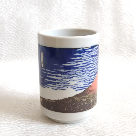 Sushi Yunomi cup Aka Fuji