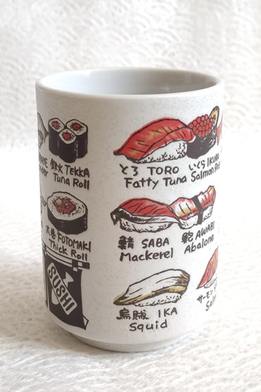 Sushi Yunomi cup Sushi