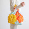 100cm Furoshiki Adeline Klam Botan orange 2