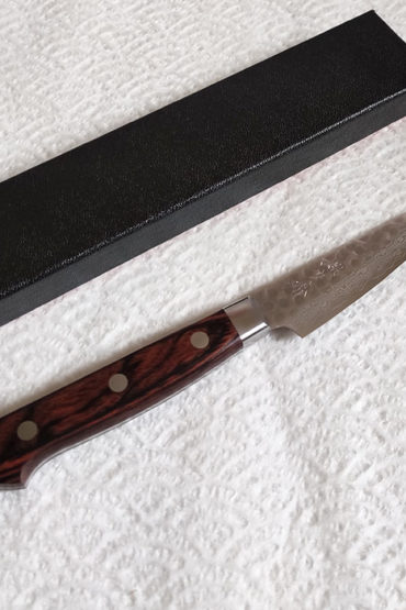 Japanese-Kitchen-Knife-Paring-Hammered-VG10-Damascus-1