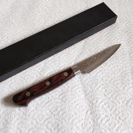 Japanese-Kitchen-Knife-Paring-Hammered-VG10-Damascus-1