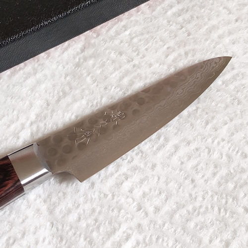 Japanese-Kitchen-Knife-Paring-Hammered-VG10-Damascus-3