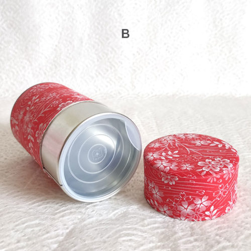 Japanese-Tea-tin-(medium)-Red-Sakura-B2