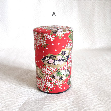 Japanese-Tea-tin-(medium)-Red-Sensu-A1