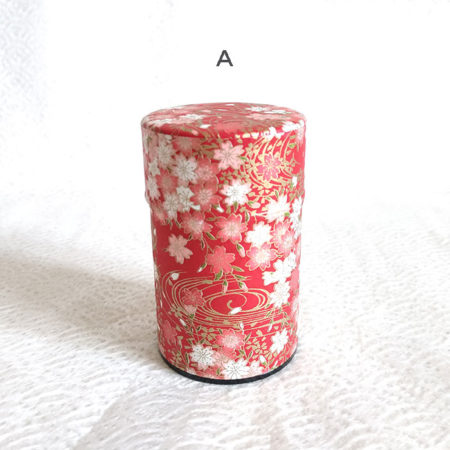 Japanese-Tea-tin-(medium)-akairo-Sakura-A1