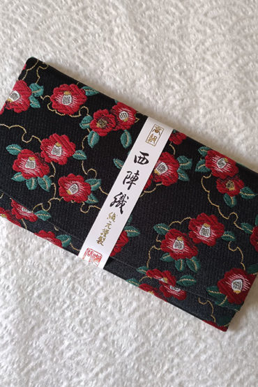 Kimono-Wallet-(long)-Black-Tsubaki