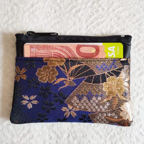Kimono-wallet-(small)-with-Zip-Blue-Gold-2