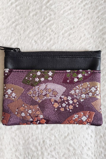 Kimono-wallet-(small)-with-Zip-Kodai-Murasaki