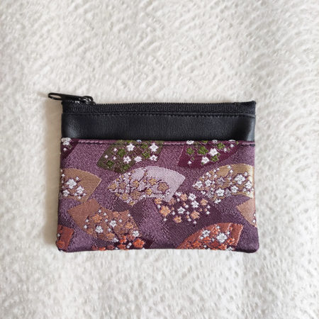 Kimono-wallet-(small)-with-Zip-Kodai-Murasaki