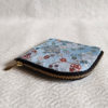 Kimono-wallet-with-L-shape-Zip-Blue-Sakura