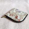 Kimono-wallet-with-L-shape-Zip-green-Sakura