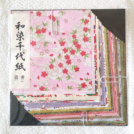 Premium Chiyogami (large) 30 papers 15cm