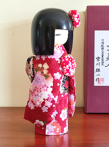 Japanese Kokeshi doll Kyo Bijin j-okini Malta