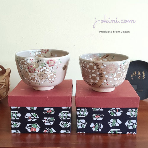 Sakura Matcha bowl Chawan Japan j-okkini Malta