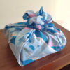 Furoshiki-wrapping-with-70cm-Sakura-Fuji-furoshiki