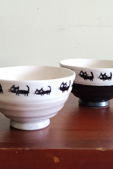 Japanese-Rice-bowl-Kuro-Neko