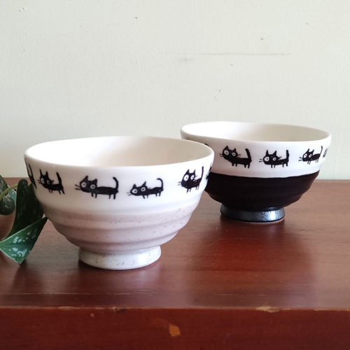 Japanese-Rice-bowl-Kuro-Neko