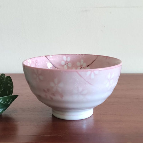 Japanese-rice-bowl-Sakura-pink