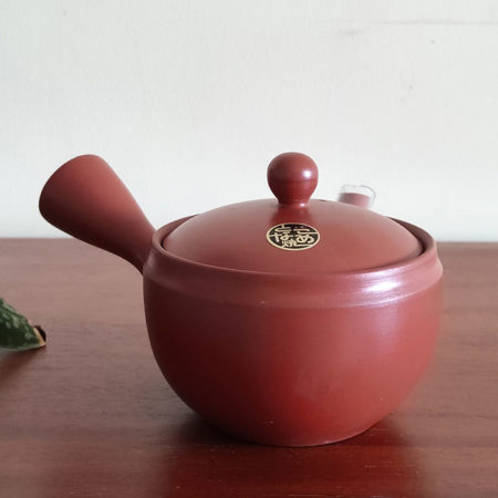 Tokoname-Red-Clay-Kyusu-teapot-Hitomizu-2