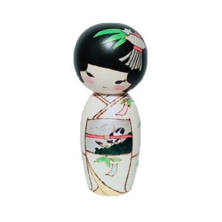 Japanese Kokeshi doll Tanabata 1