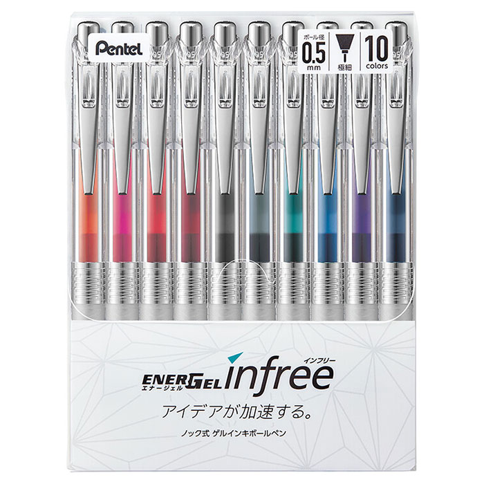 Pentel Fabric Gel Pen, Black