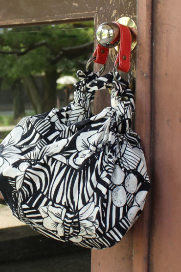 furoshiki bag with leather a handle Sirkus