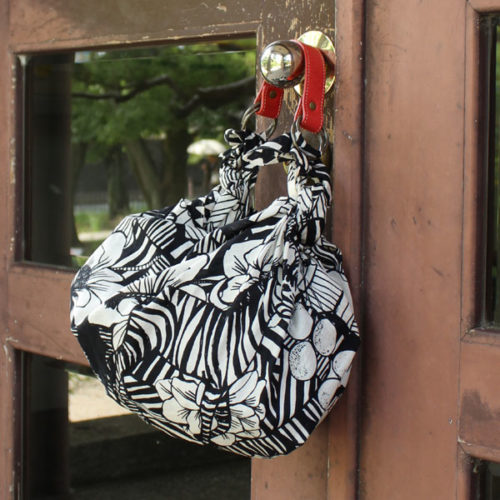 furoshiki bag with leather a handle Sirkus