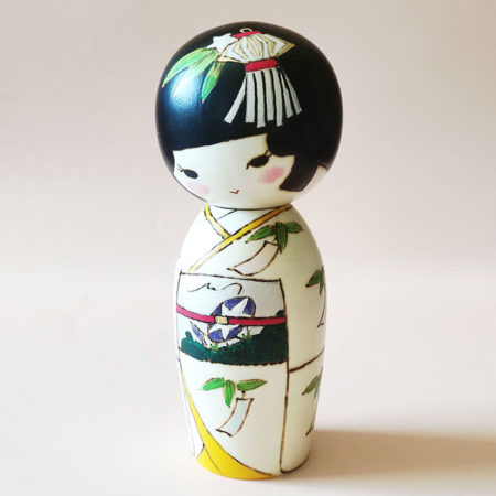 Japanese Kokeshi doll Tanabata