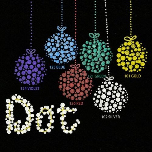 ZIG Clean Color Dot Metallic 6 Colour Set 4