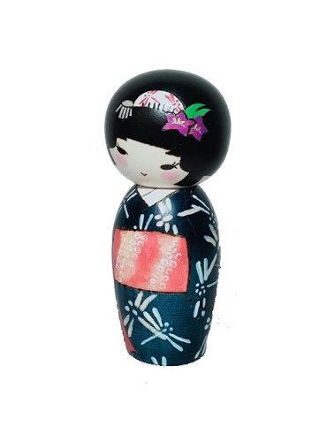 Japanese Kokeshi doll akikaze figurine japanese crafts japan j-okini