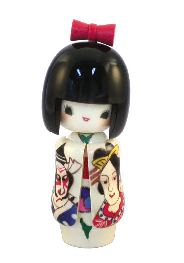 Kokeshi doll kabukie 2
