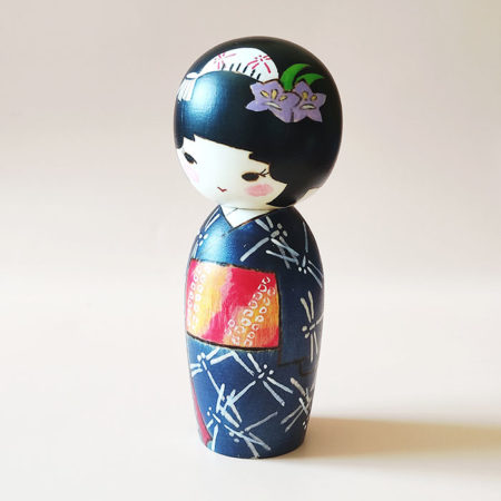 Japanese Kokeshi doll Akikaze