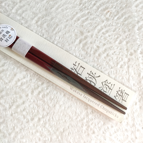 Premium Wakasa lacquered Chopsticks | Naruko Red
