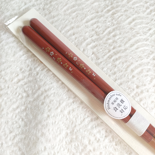 Premium Wakasa lacquered Chopsticks | Yozakura Red