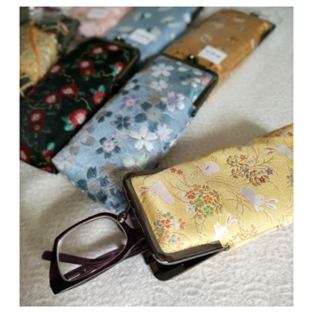 Glasses case japanese crafts nishijin kyoto j-okini malta