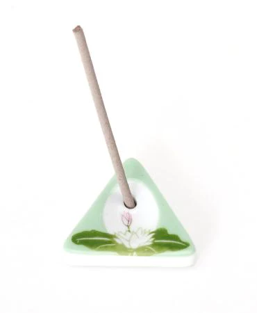 Japanese incense stand hasu lotus kyoto japan kousaido j-okini malta