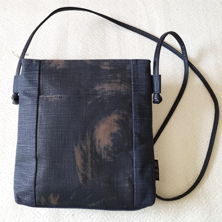 Kakishibu Cross body bag | Hand painted Uzumaki