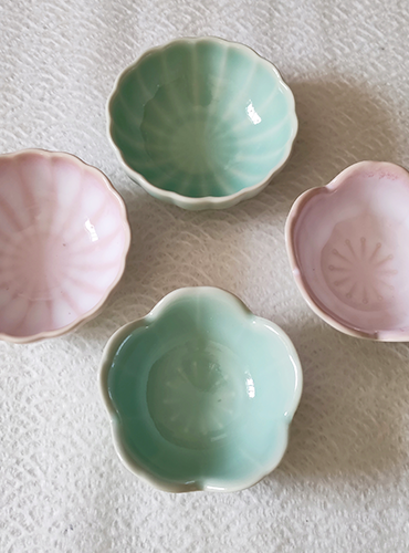 Celadon Kobachi Japanese Mini Dish | Sakura Mint