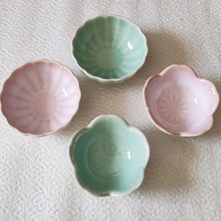Celadon Kobachi Japanese Mini Dish | Sakura Mint
