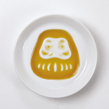 Porcelain Soy Sauce Dish | Daruma