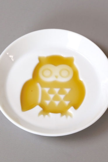 Porcelain Soy Sauce Dish | Owl