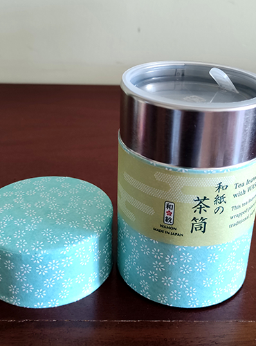 Japanese tea leaves canister
