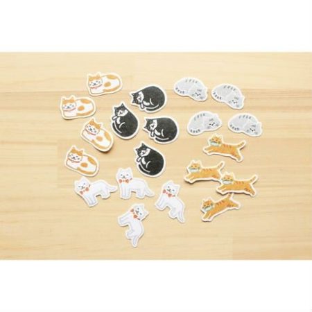 Japanese Washi Flake Stickers japanese stationeries japan kyoto j-okini malta
