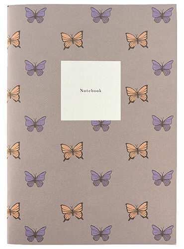Double Face Notebook A5 Butterflies