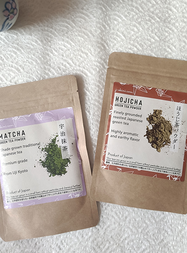 Matcha & Hojicha tea bundle Japanese tea j-okini Malta Japan