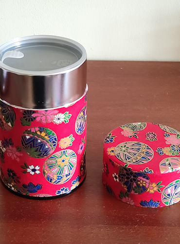 Japanese Tea tin (medium) | kemari