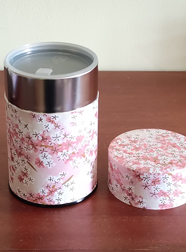 Japanese Tea tin (medium) | Momoiro